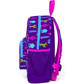 Coral High Kids Mor Pembe Kaktüs Desenli 23305 23293 İki Bölmeli Okul Sırt Çantası