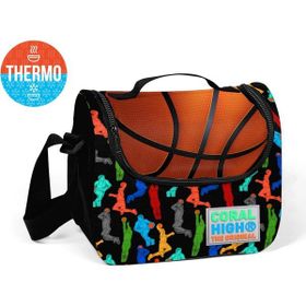 Coral High Kids Siyah Basketbol Toplu Thermo Beslenme Çantası