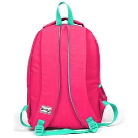 Coral High Kids Üç Bölmeli USB Şarjlı Kulaklık Çıkışlı - Mercan Okul Çantası