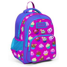 Coral High Kız Çocuk Cupcake Desenli İlkokul Çantası