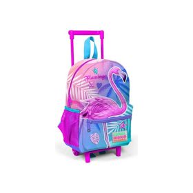 Coral High Kız Çocuk Flamingo Baskılı Anaokul Çekçek Çantası