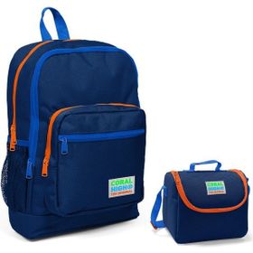 Coral High Lacivert Erkek Çocuk İlkokul Çantası ve Beslenme Seti