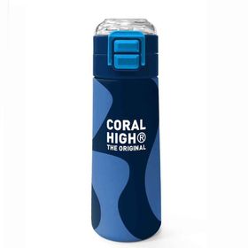 Coral High Lacivert Mavi Desenli 500 ml Termos