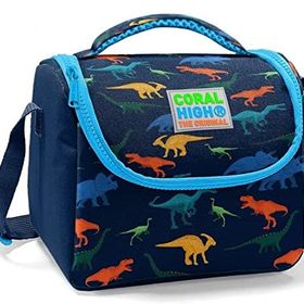 Coral High Lacivert Mavi Dinazorlar Erkek Çocuk Okul Beslenme Çantası