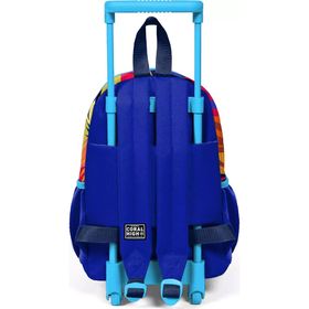 Coral High Minik Yuva Çekçekli Sırt Çantası Lacivert Saks Aslan Desenli İki Bölmeli 24041 Okul Çantası