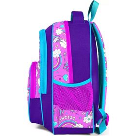 Coral High Mor Açık Pembe Unicorn Kız Çocuk Desenli İlkokul Çantası