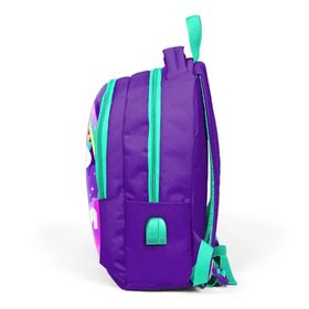 Coral High Mor Okul Çantası - Kız Çocuk - Usb Soketli Beslenme Çantası