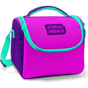 Coral High Mor Pembe Kız Çocuk Okul ve Günlük - Isı Yalıtımlı Beslenme Çantası