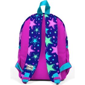 Coral High Okul Çantası Kids Saks Yıldız Desenli Iki Bölmeli Anaokul Sırt Okul Çantası