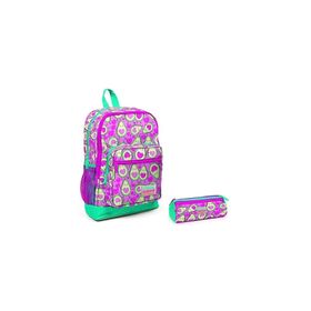 Coral High Pembe Avakado İlkokul Sırt Çanta ve Kalemlik Seti