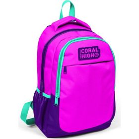 Coral High Pembe Kız Çocuk İlkokul Ortaokul Sırt Çantası
