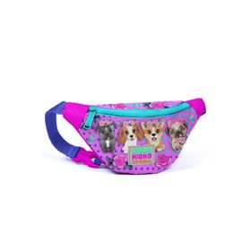 Coral High Pembe Köpek Baskılı Kız Çocuk Bel Çantası