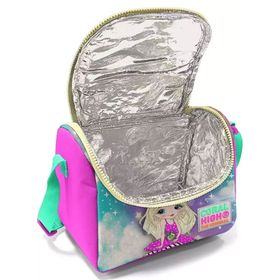 Coral High Pembe Mavi Kız ve Unicorn Kız Çocuk Beslenme Çantası