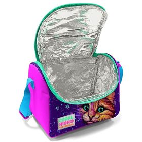 Coral High Pembe Mor Kedi Beslenme Çantası