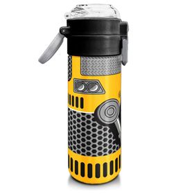Coral High Sarı Siyah Robot Desenli 500 ml Termos