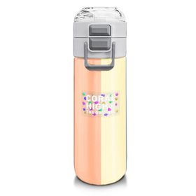 Coral High Sarı Turuncu Renkli Çizgili 500 ml Termos