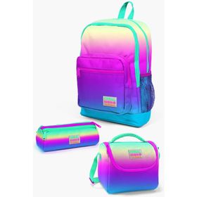 Coral High SET0123710 Kids Renk Geçişli 3’lü Okul Çanta Seti