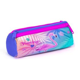 Coral High SET0223705 Kids Lavanta Pembe Flamingo Desenli 2'li Okul Çanta Seti