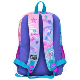 Coral High SET0223705 Kids Lavanta Pembe Flamingo Desenli 2'li Okul Çanta Seti