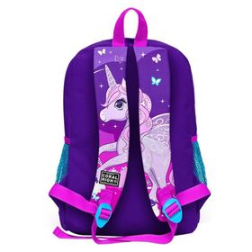 Coral High SET0223708 Kids Mor Pembe Unicorn Desenli 2'li Okul Çanta Seti