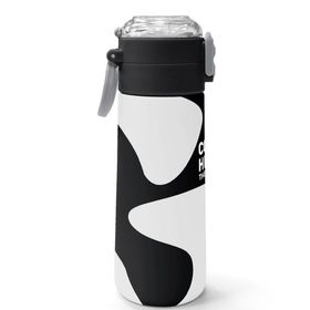 Coral High Siyah Beyaz Desenli 500 ml Termos
