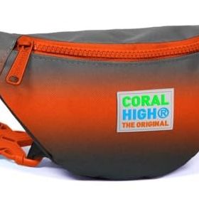 Coral High Siyah Turuncu Gradyan Erkek Çocuk Günlük Bel Çantası