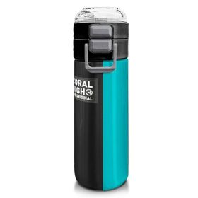 Coral High Siyah Yeşil Çizgili Desenli 500 ml Termos