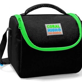 Coral High Siyah Yeşil Kız ve Erkek Çocuk Yalıtımlı Beslenme Çantası