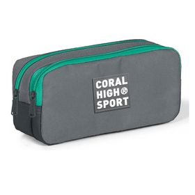 Coral High Sport İki Gözlü Açık Gri Kalem Çantası