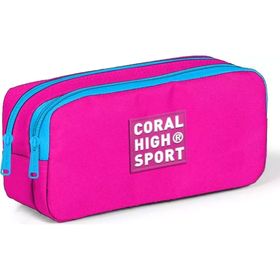 Coral High Sport İki Gözlü Neon Pembe Kalemlik