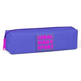 Coral High Sport Lavanta Mor Tek Bölmeli Kalemlik