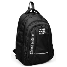 Coral High Sport Siyah Ortaokul ve Günlük Sırt Çantası