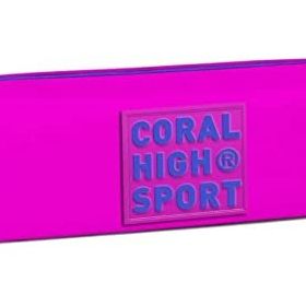 Coral High Sport Tek Bölmeli Pembe Yazılı Mor Kalemlik