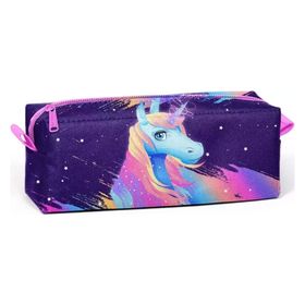 Coral High Tek Gözlü Mor Unicorn Desenli - Kız Kalemlik
