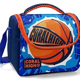 Coral High Thermo Mavi Turuncu Erkek Çocuk Okul Beslenme Çantası