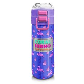 Coral HighLavanta Pembe Flamingo Desenli 500 ml Termos