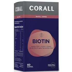 Corall Biotin 60 Kapsül