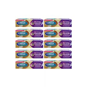 Corega 10x40 gr Maksimum Güç Tutuş Kalkan Diş Protezi Yapıştırıcı Krem