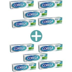 Corega 10x40 gr Super Protez Yapıştırıcı Naneli Krem