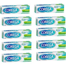 Corega 12x40 gr Naneli Süper Diş Protezi Yapıştırıcı Krem