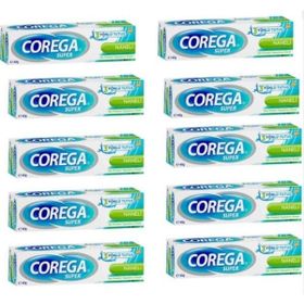 Corega 12x40 gr Naneli Süper Diş Protezi Yapıştırıcı Krem