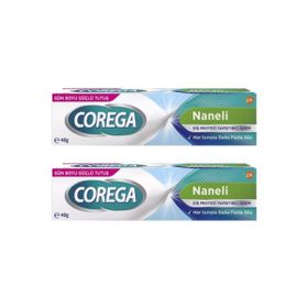 Corega 2x40 gr Naneli Diş Protezi Yapıştırıcı Krem