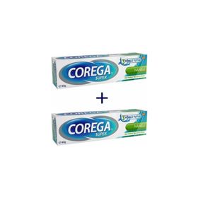 Corega 2x40 gr Super Protez Yapıştırıcı Naneli Krem