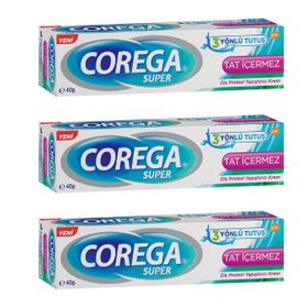 Corega 3x40 gr Diş Protezi Yapıştırıcı Krem