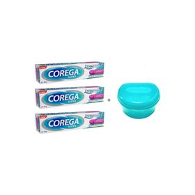 Corega 3x40 gr Super Protez Yapıştırıcı Naneli Krem