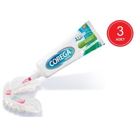 Corega 3x40 gr Super Protez Yapıştırıcı Tatsız Krem
