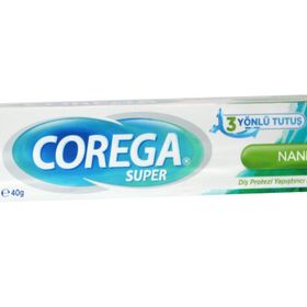 Corega 40 gr Tat İçermez Yapıştırıcı Krem+Protez Kabı