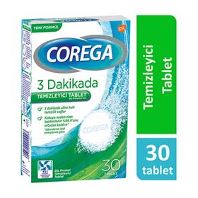 Corega 4x30'lu Ağız Temizleyici Tablet