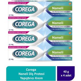 Corega 4x40 gr Super Protez Yapıştırıcı Tatsız Krem
