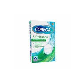 Corega 5 Dakikada Diş Protezi Temizleyici 30'lu Tablet